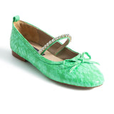 Ondine Ballerinas - Green