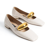 Roza Ballerinas - Beige