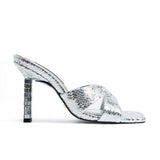 Saphira Mules - Silver