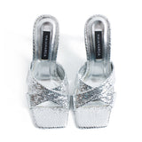 Saphira Mules - Silver