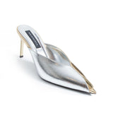 Serena Mules - Silver